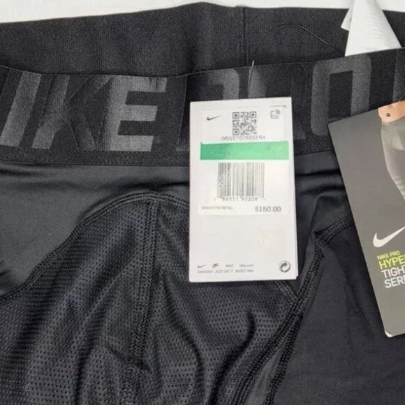 Nike Men XL Pro Hyperrecovery Black Training Compression Tights 812988-010 $150 - Picture 10 of 13